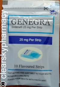  Genegra Sildenafil Oral Film 